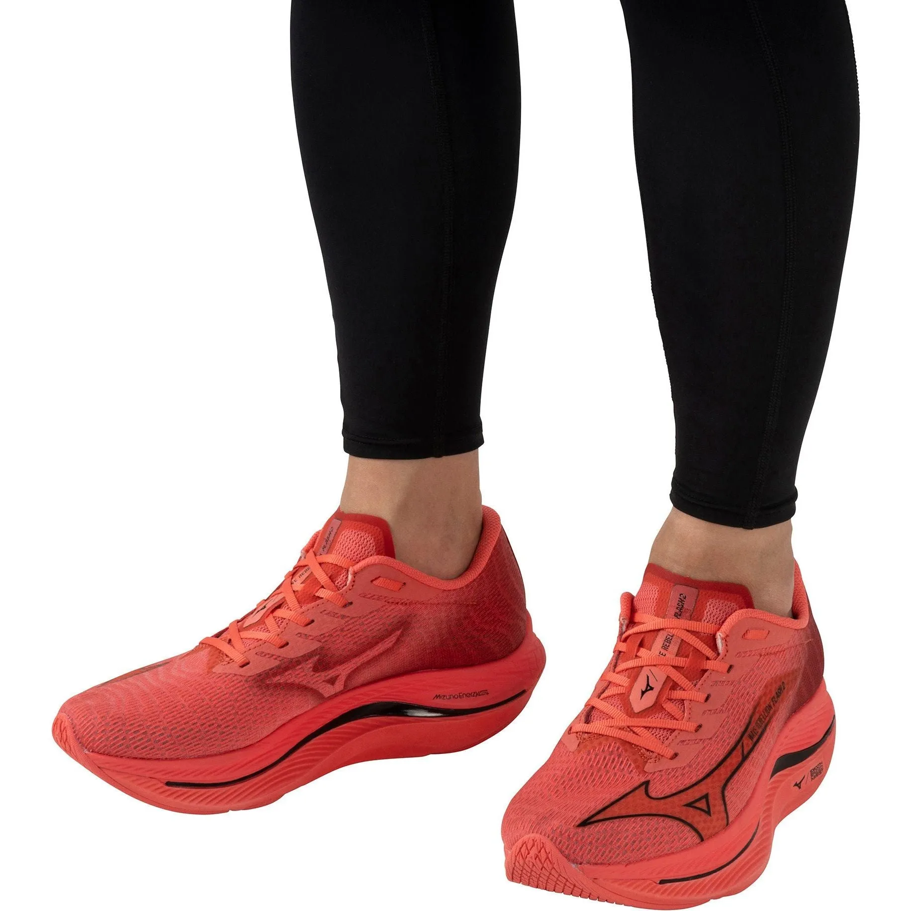 Mizuno Wave Rebellion Flash 2 Running Shoes - Red