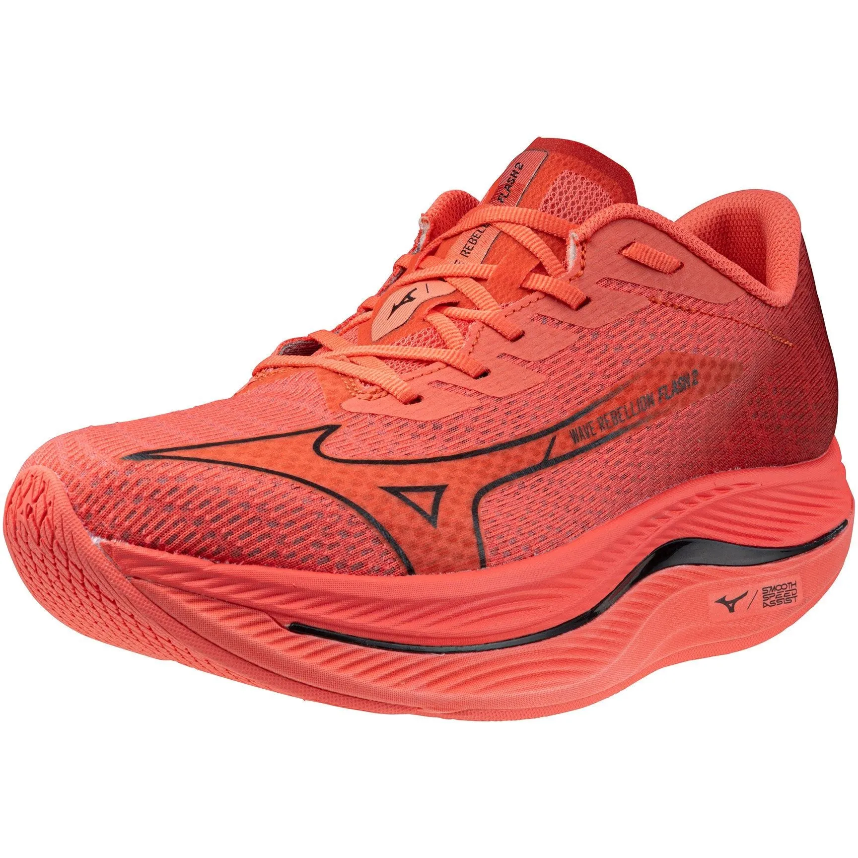 Mizuno Wave Rebellion Flash 2 Running Shoes - Red