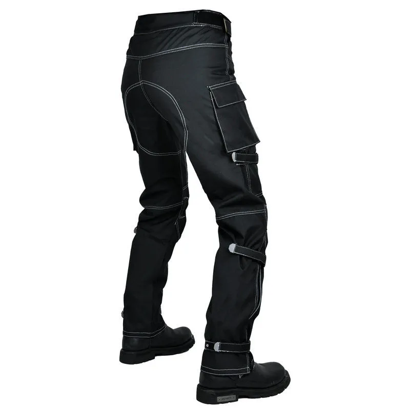 Motorcycle Riding Pants with Reflective Tape, Adjustable Size, Waterproof