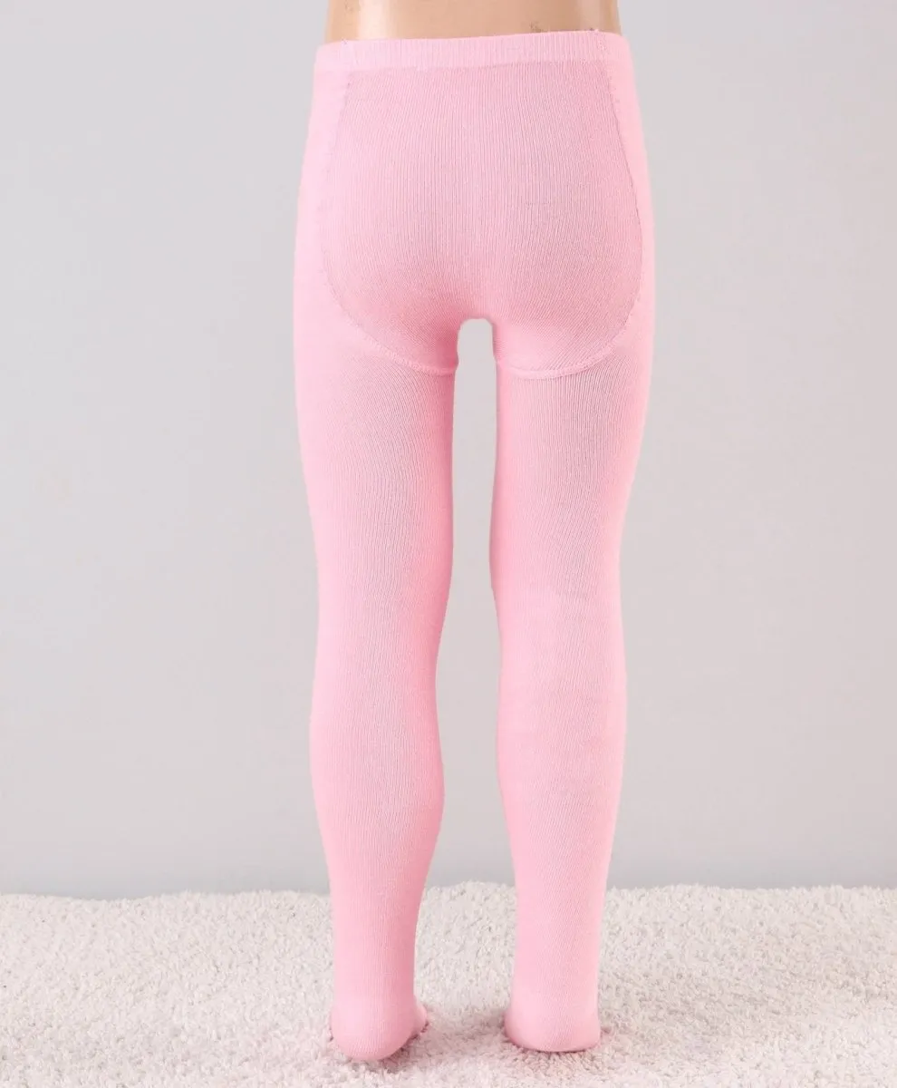 Mustang Pink Cotton Blend Stockings