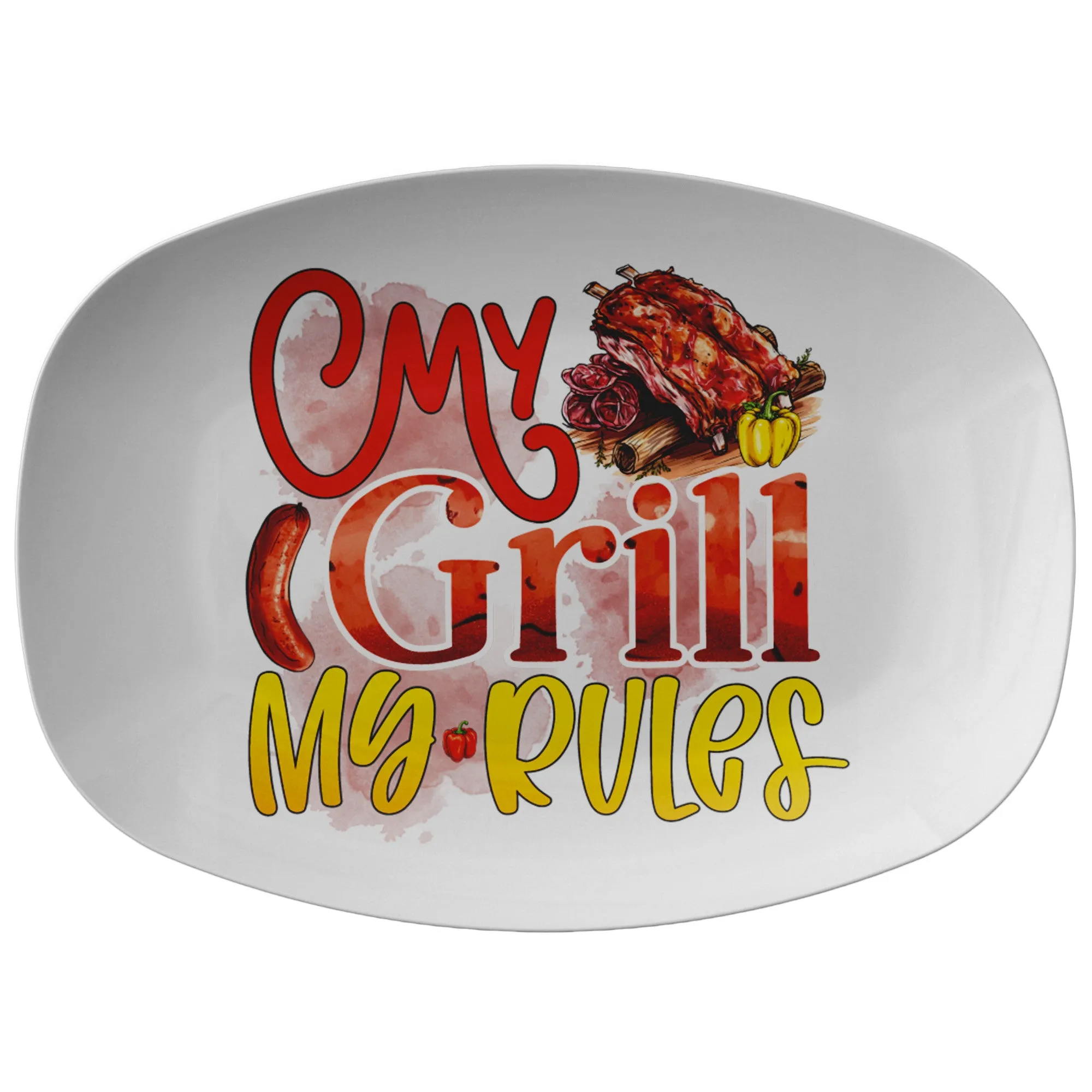 My Grill My Rules BBQ Platter