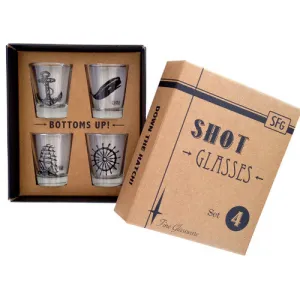 Nautical Shot Glass Set