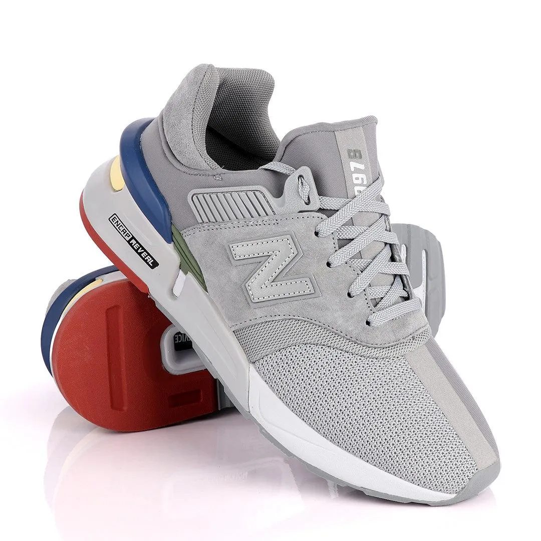 NB Encap Reveal Grey Men Running Sneakers