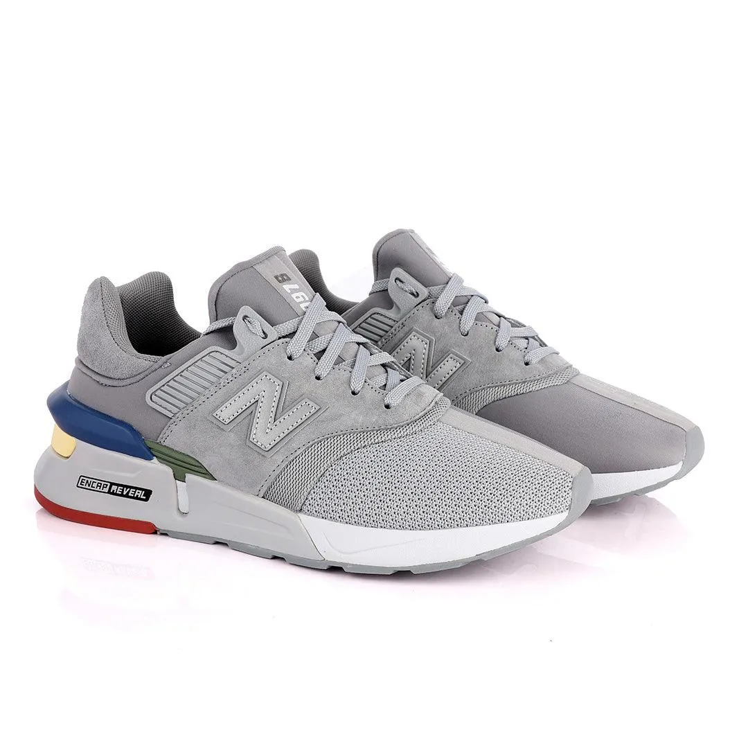 NB Encap Reveal Grey Men Running Sneakers