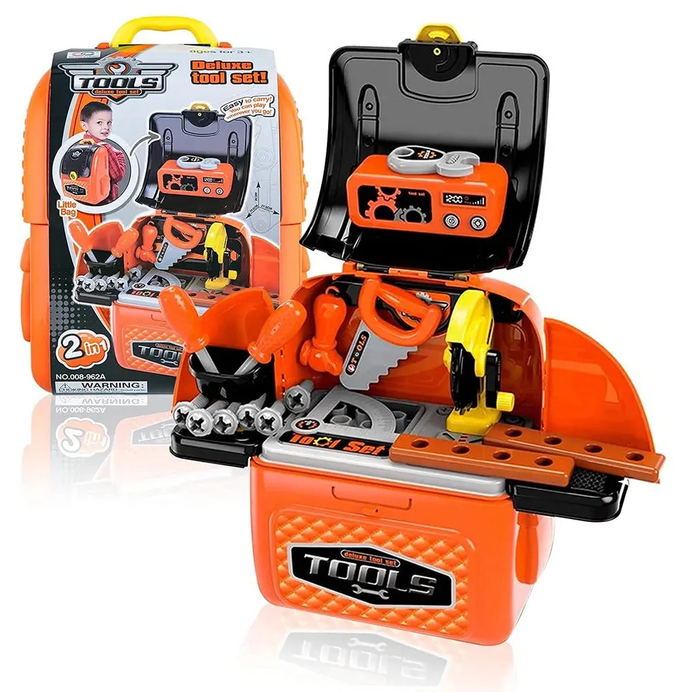 (Net) Construction Toolbox Toy Set for Imaginative Builders