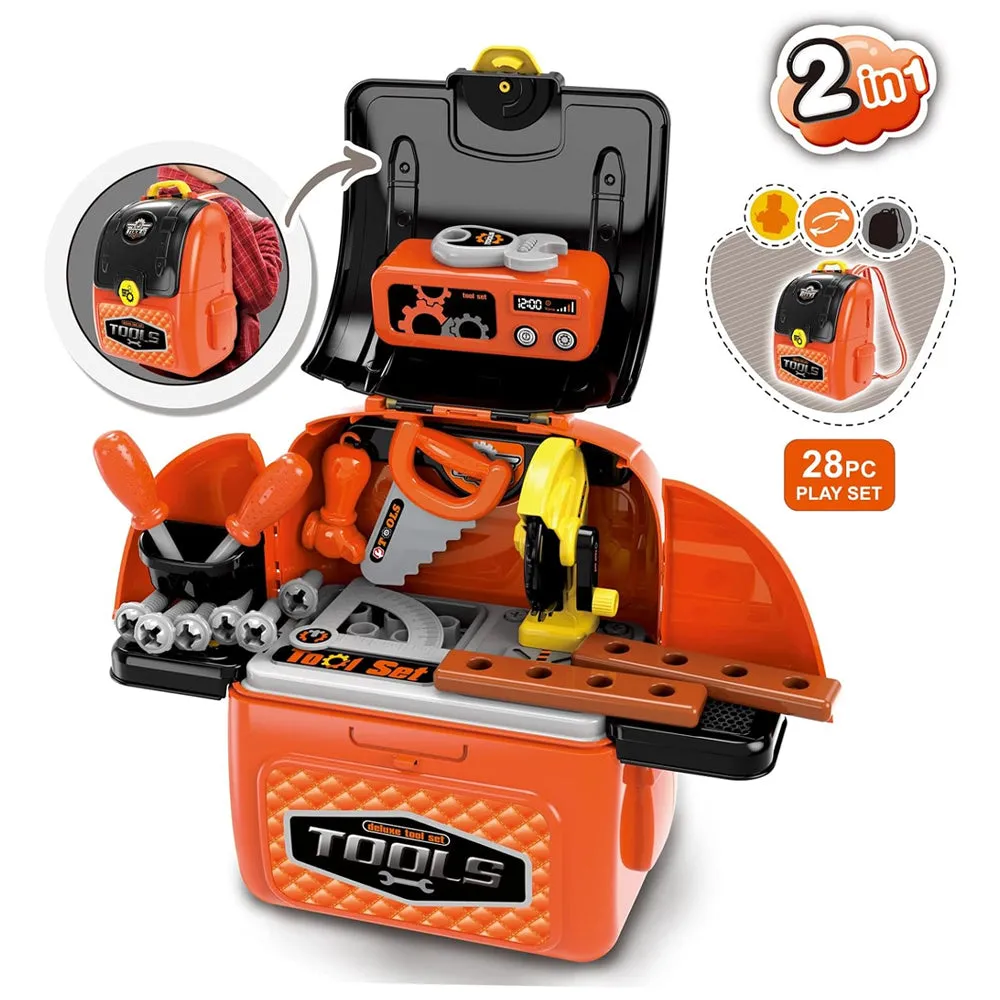 (Net) Construction Toolbox Toy Set for Imaginative Builders