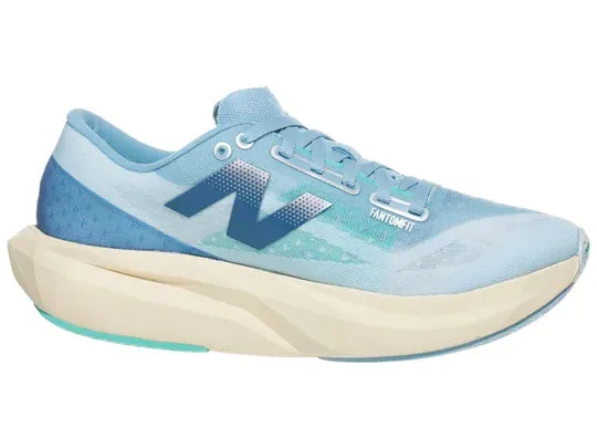 New Balance | FuelCell Rebel v4 | Women's | Quarry Blue/Chrome Blue/Heron Blue/Silver Metalic