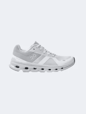 On Cloudrunner 4  Women Running Shoes White /Frost