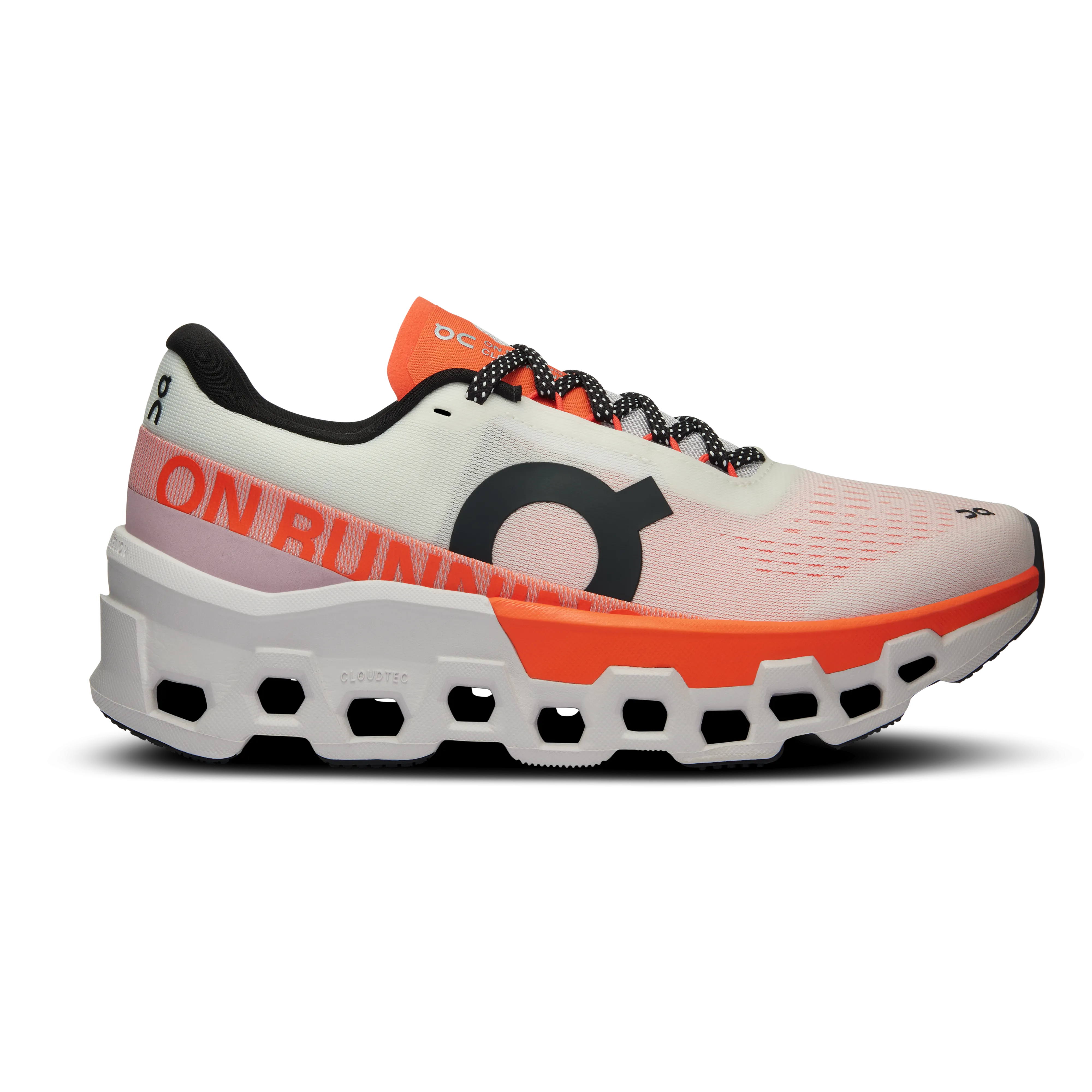 On Running Women's Cloudmonster 2 Shoes - Undyed / Flame