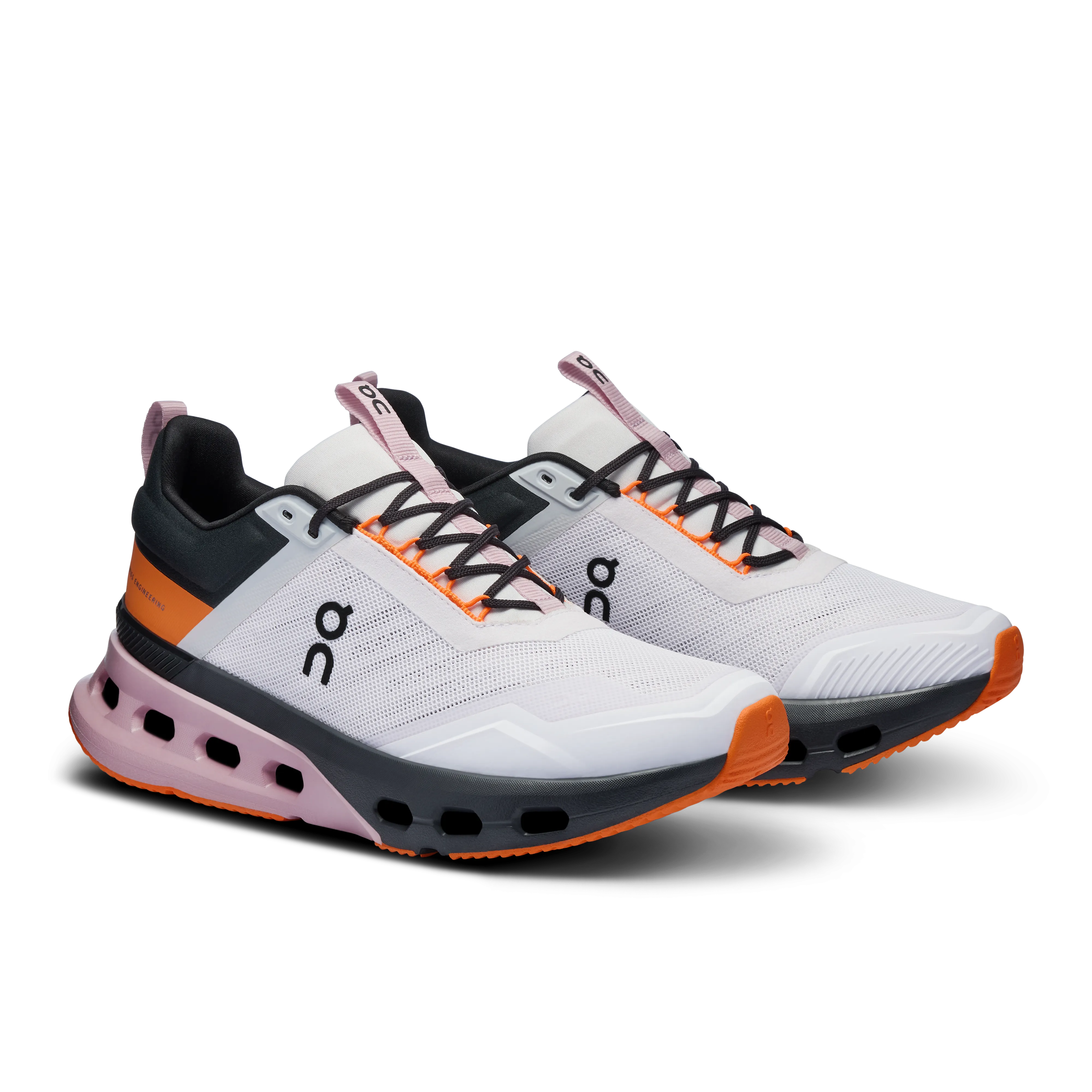 On Running Women's Cloudnova X Shoes - Frost / Orange