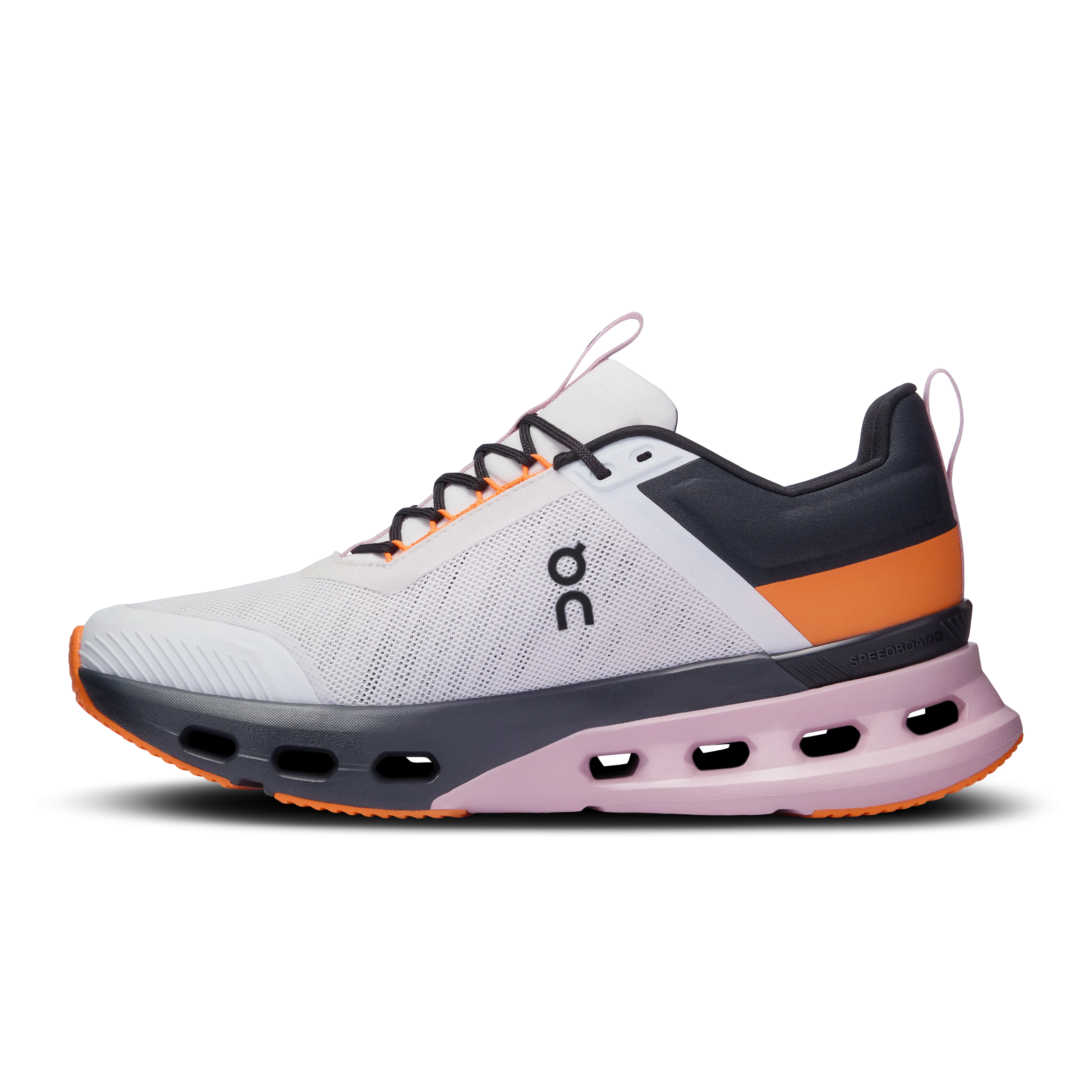 On Running Women's Cloudnova X Shoes - Frost / Orange