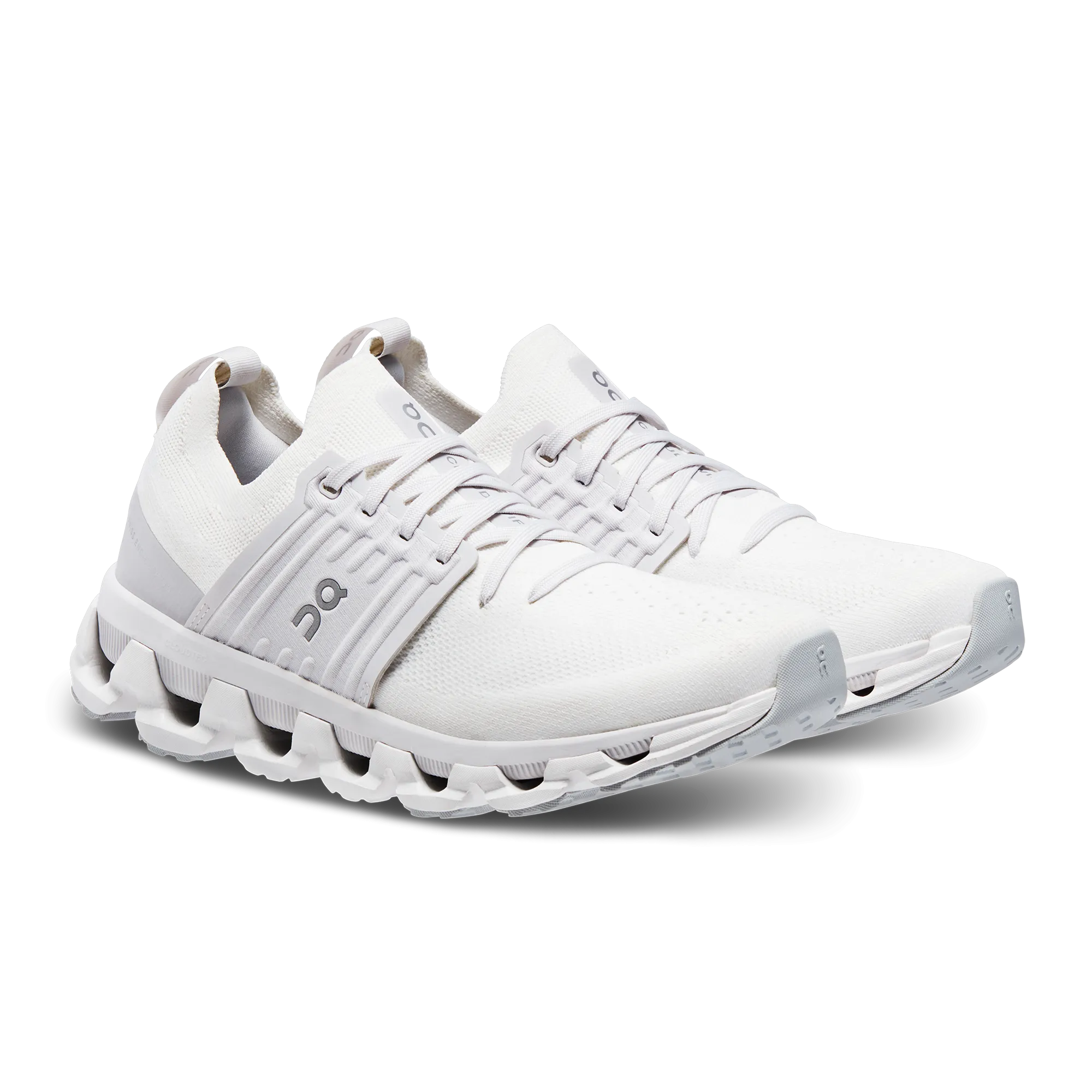 On Running Women's Cloudswift 3 Road Shoe in White Frost