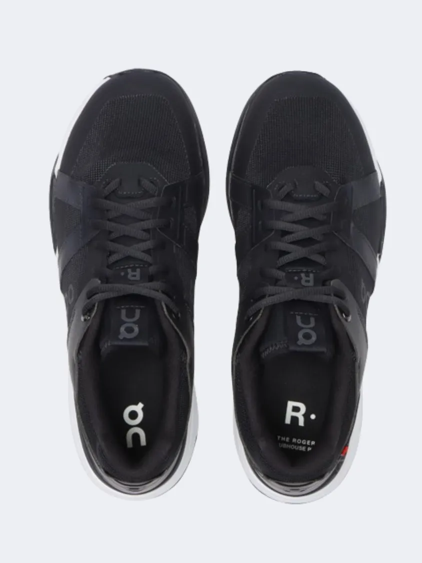 On The Roger Clubhouse Pro Men Tennis Shoes Black/White