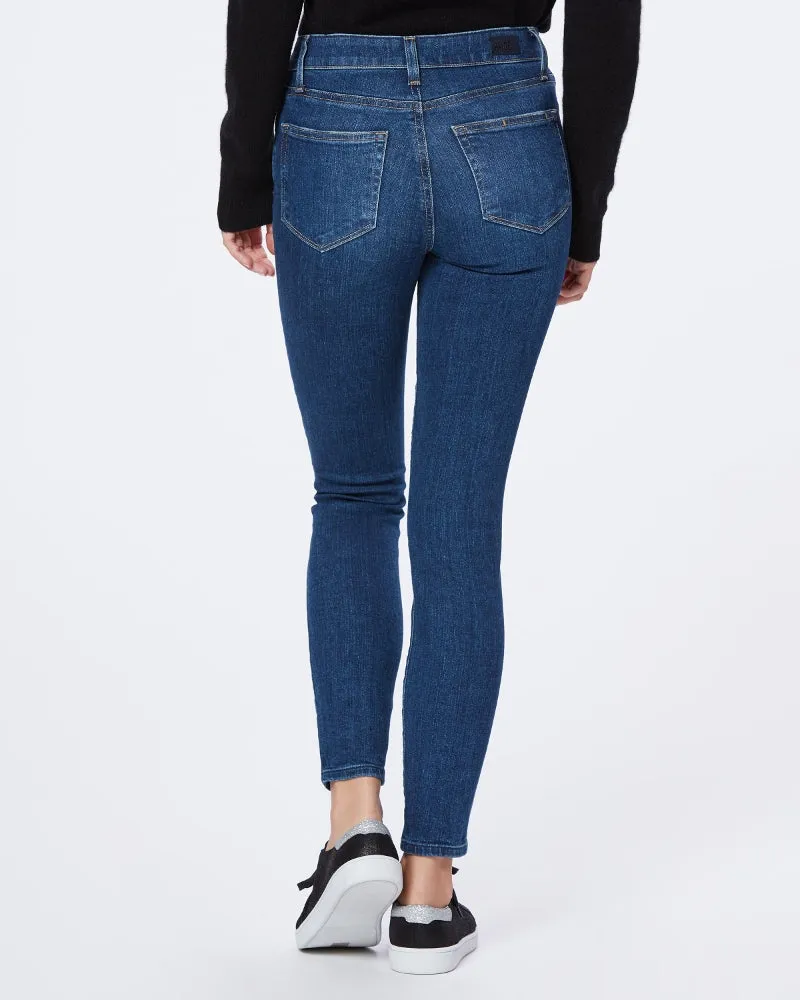 Paige - Hoxton Ankle Skinny Jeans in SoCal