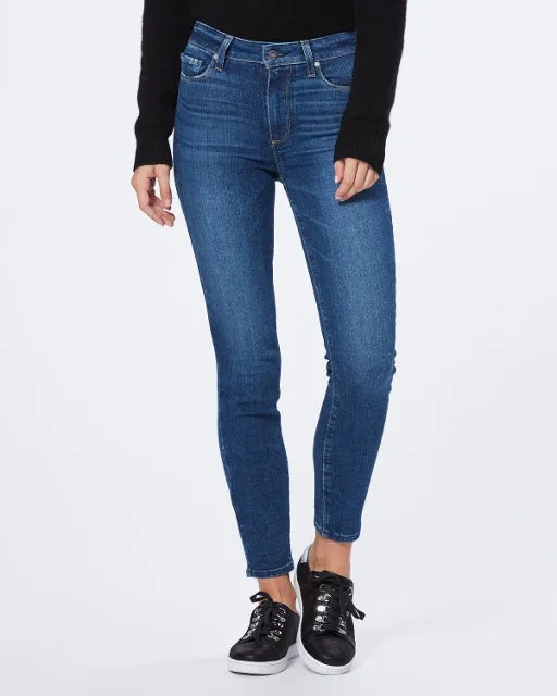 Paige - Hoxton Ankle Skinny Jeans in SoCal