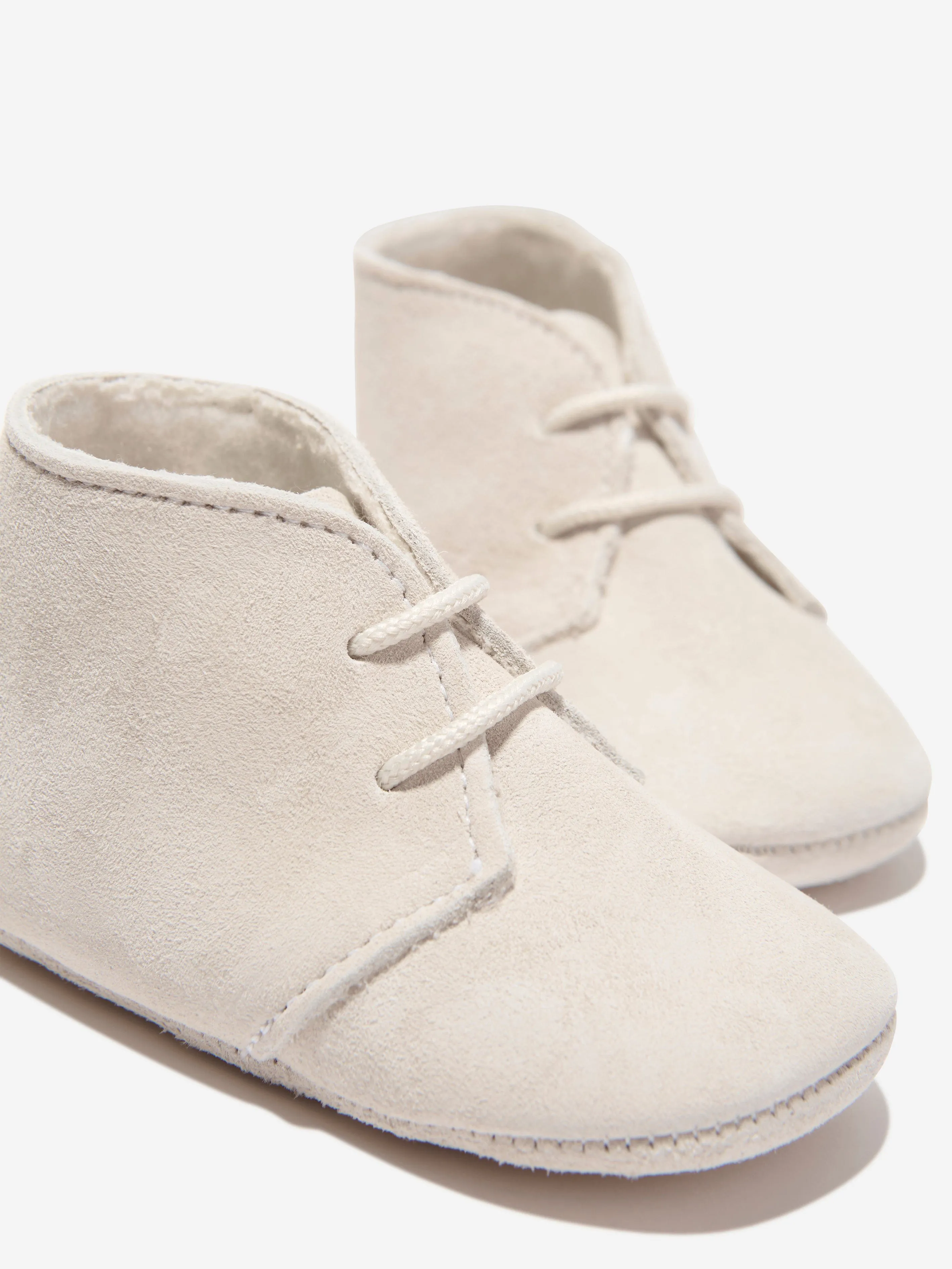 Paz Rodriguez Baby Boys Pre-Walker Shoes in Beige