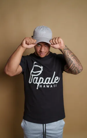 PĀPALE GRAY & WHITE DAD CAP