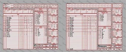 Predator Official Mens Lacrosse Scorebook