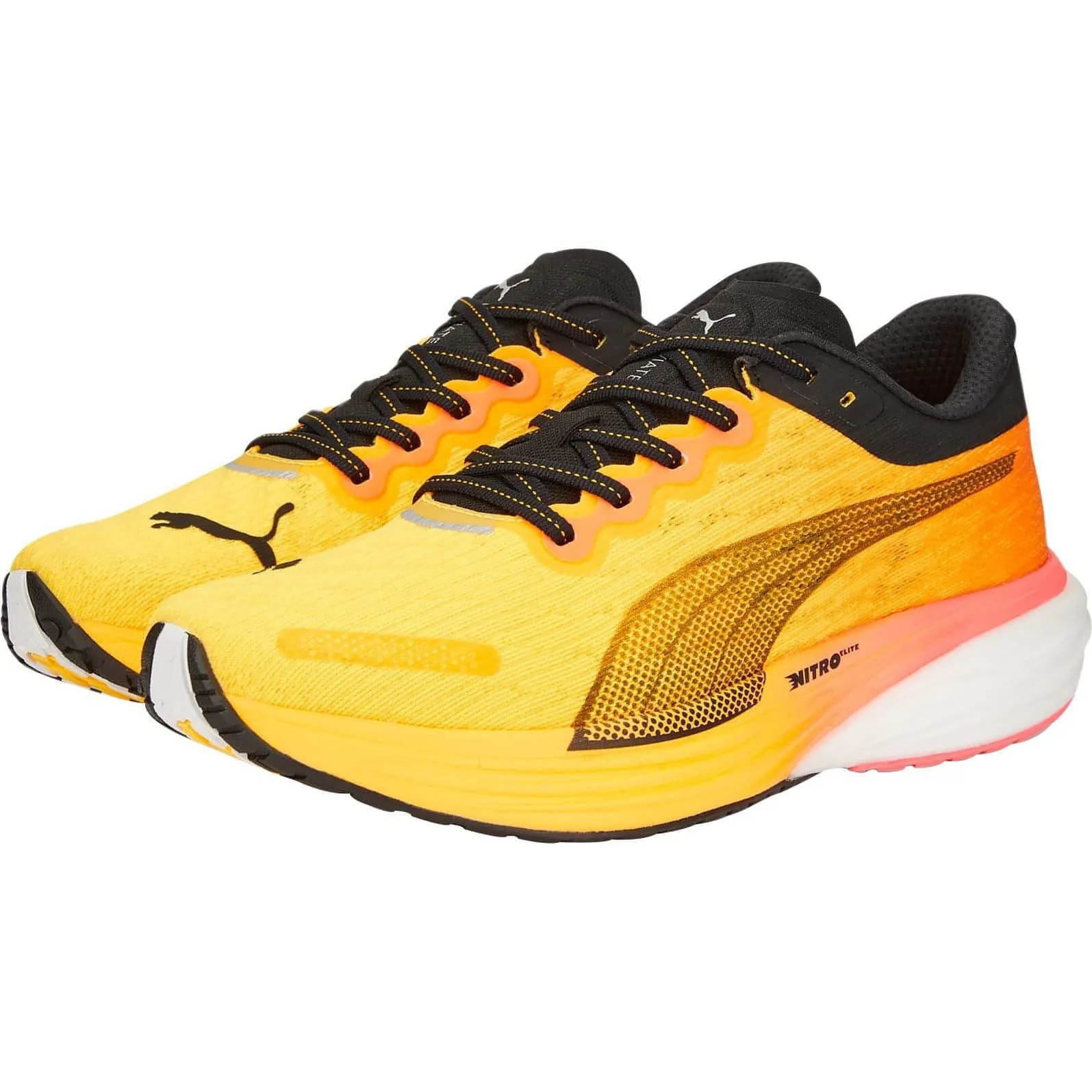 Puma Deviate Nitro 2 Mens Running Shoes - Orange