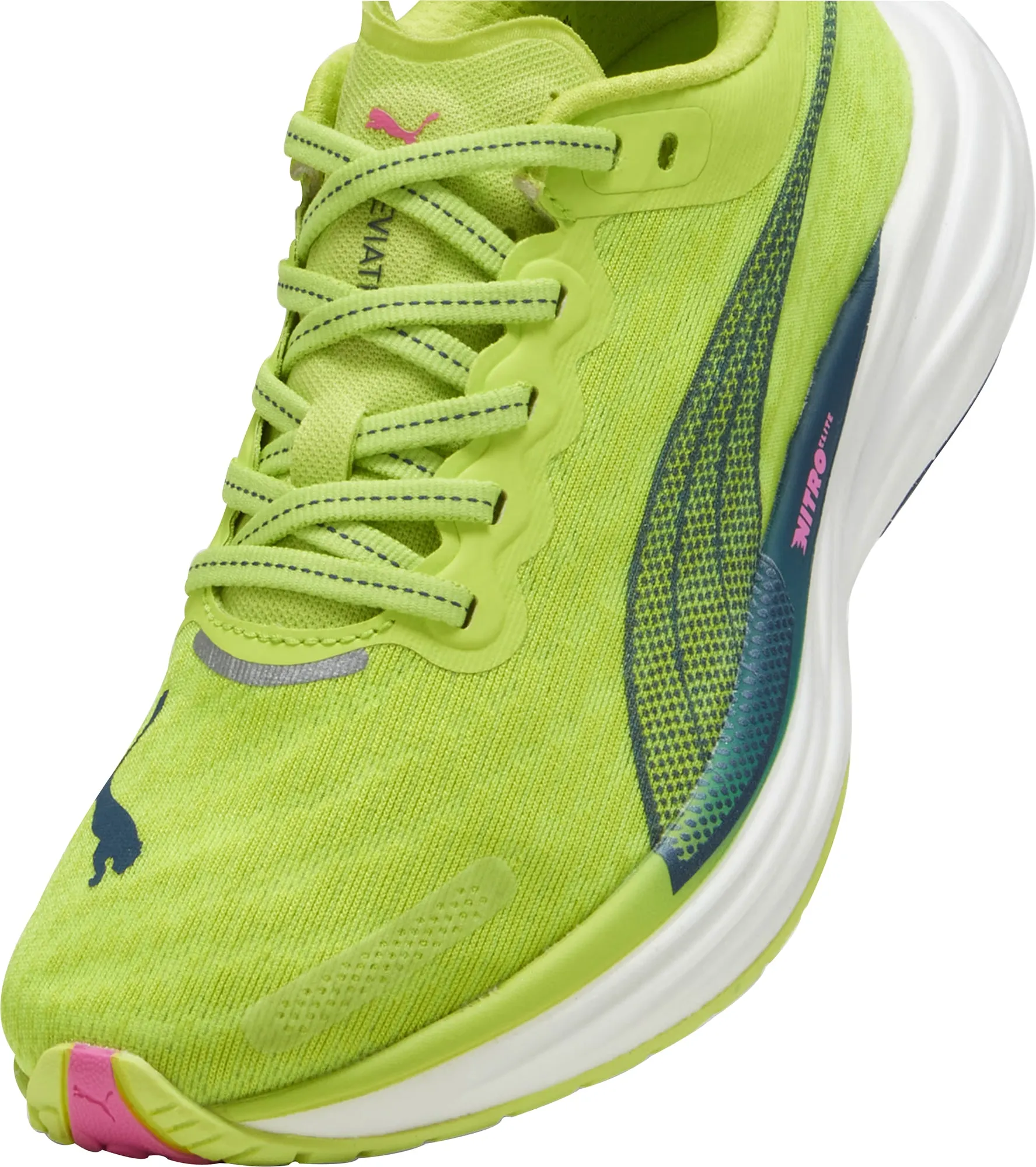 Puma Deviate Nitro 2 Womens Running Shoes - Green