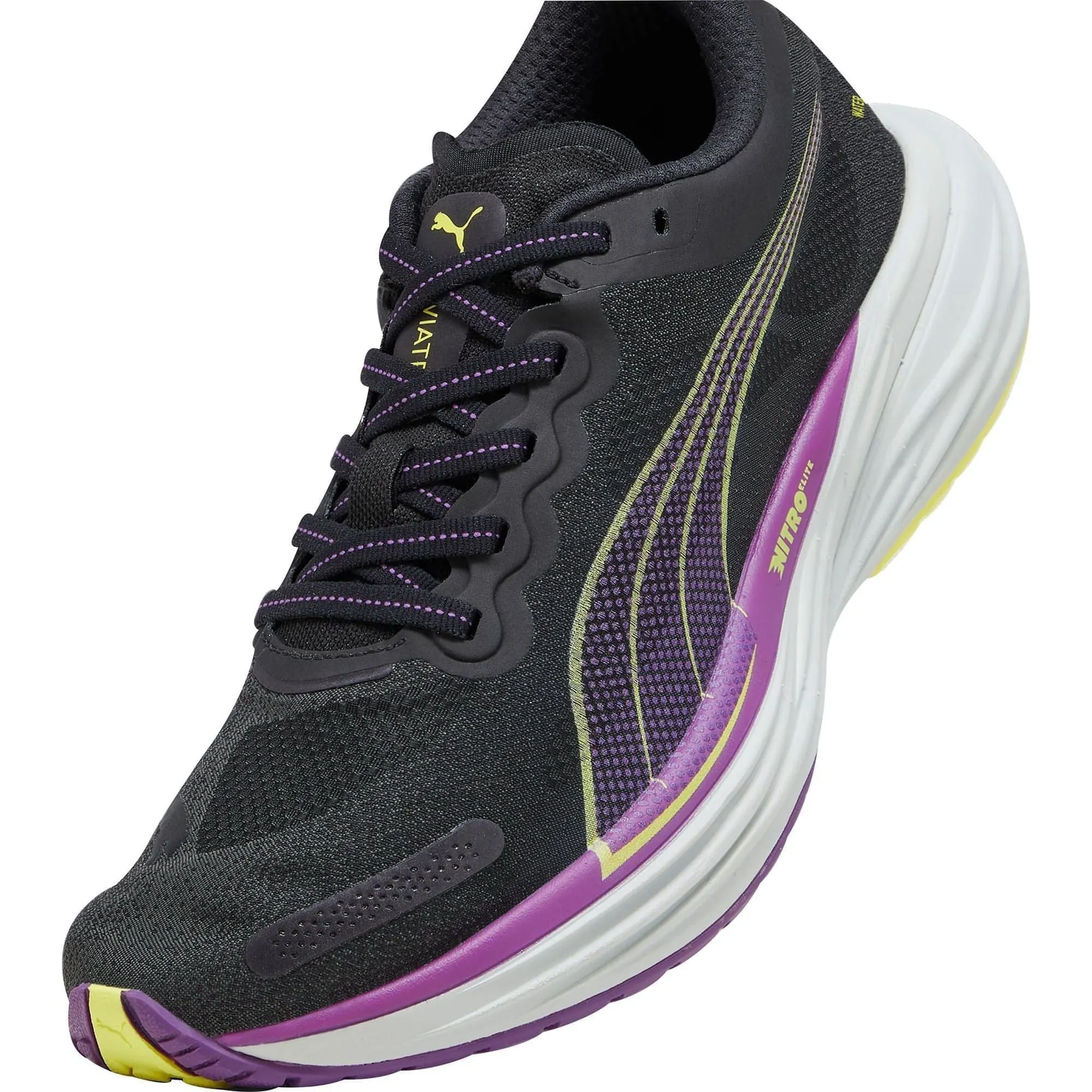 Puma Deviate Nitro 2 WTRepel Womens Running Shoes - Black