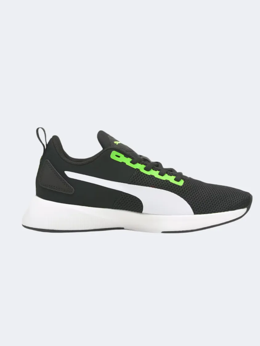 Puma Flyer Runner Jr Gs-Boys Running Shoes Green/Black/White