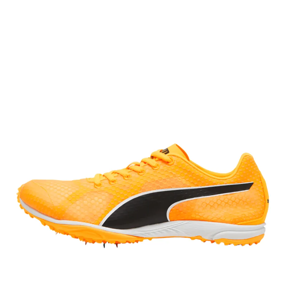 Puma Unisex EvoSpeed Haraka 8 Running Shoes in Sunstream/PUMA Black/PUMA White SS25