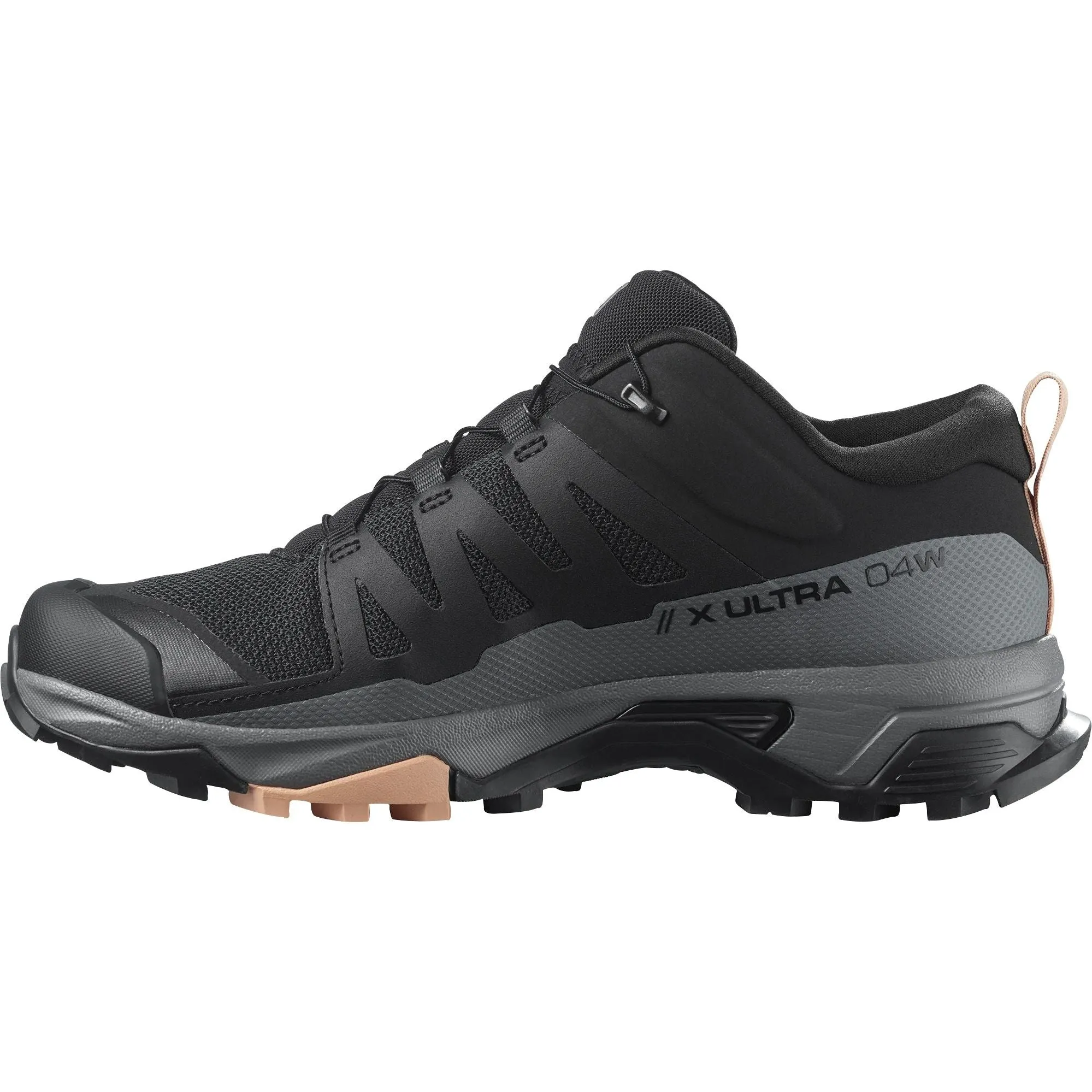 Salomon X Ultra 4 Womens Walking Shoes - Black