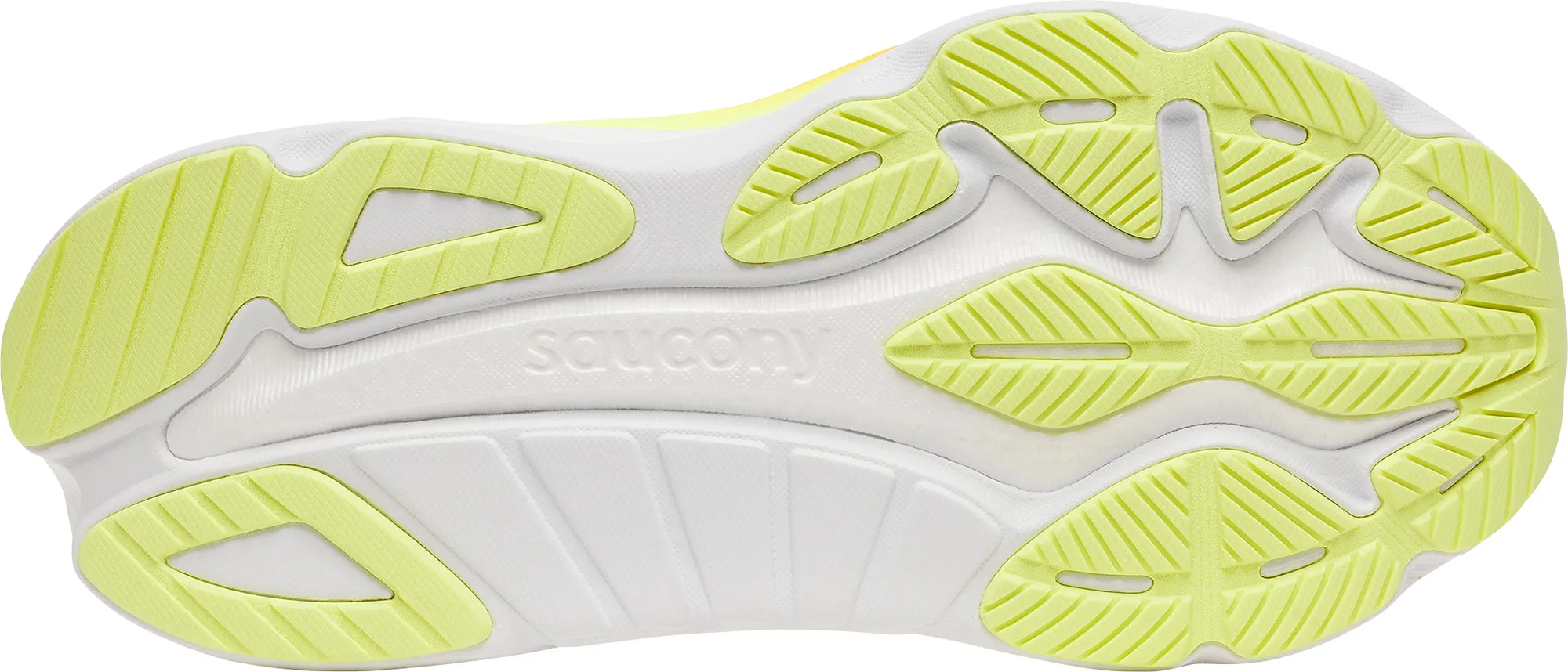 Saucony Hurricane 24 Womens Running Shoes - Yellow