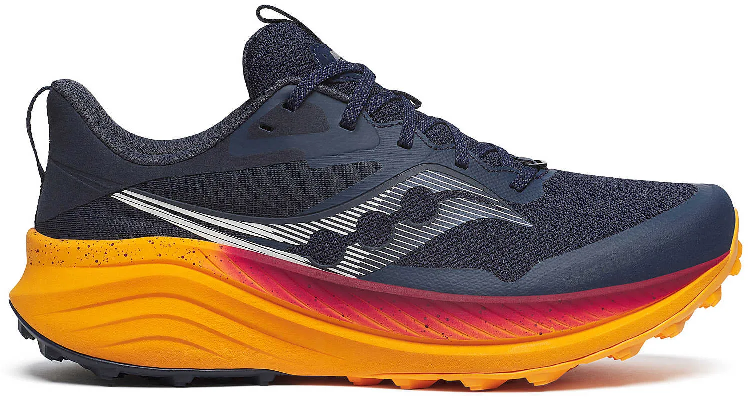 Saucony Xodus Ultra 3 Mens Trail Running Shoes - Navy