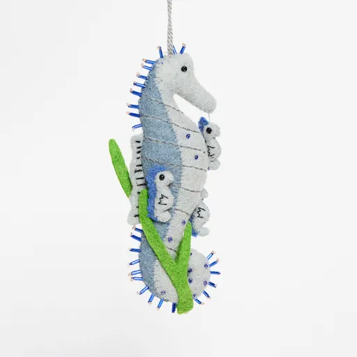 Seahorse Dad Ornament