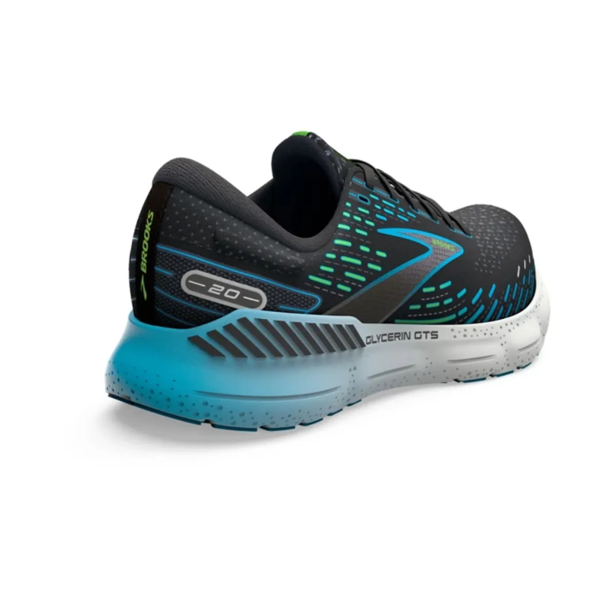 Shoes Brooks Glycerin GTS 20 Black Blue