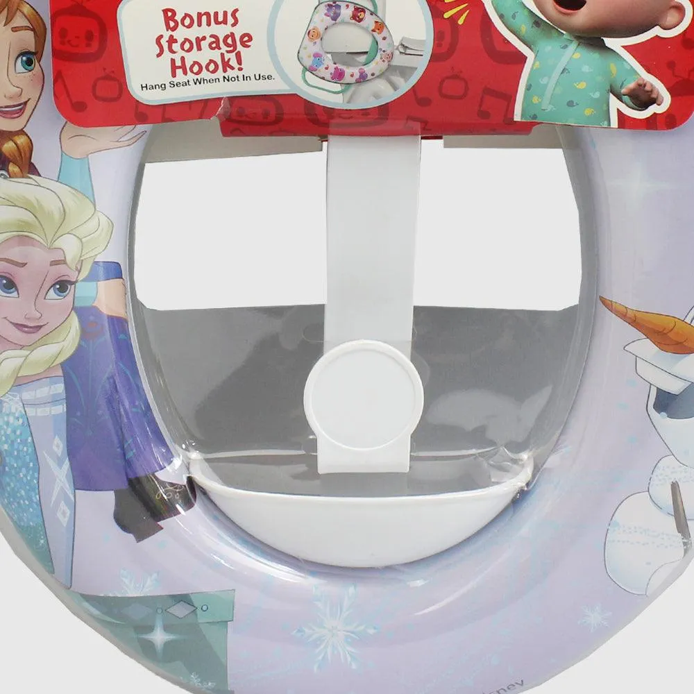 Soft Toilet Seat With Handles (Frozen)