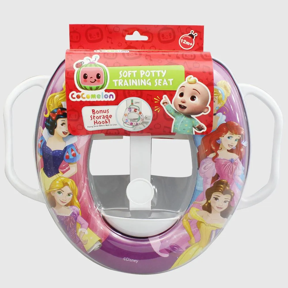 Soft Toilet Seat With Handles (Princesses)