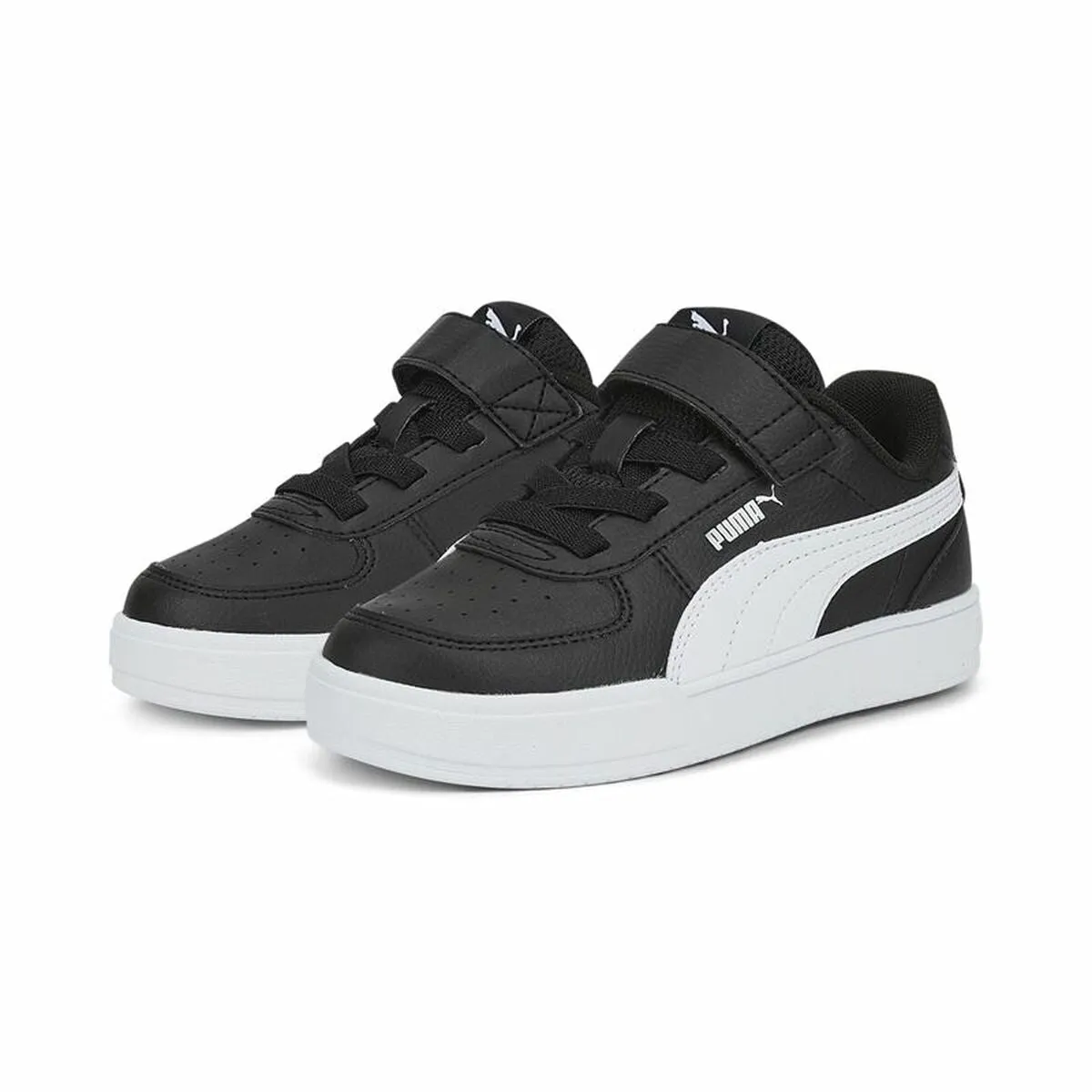 Sports Shoes for Kids Puma Caven Ac  Ps Black