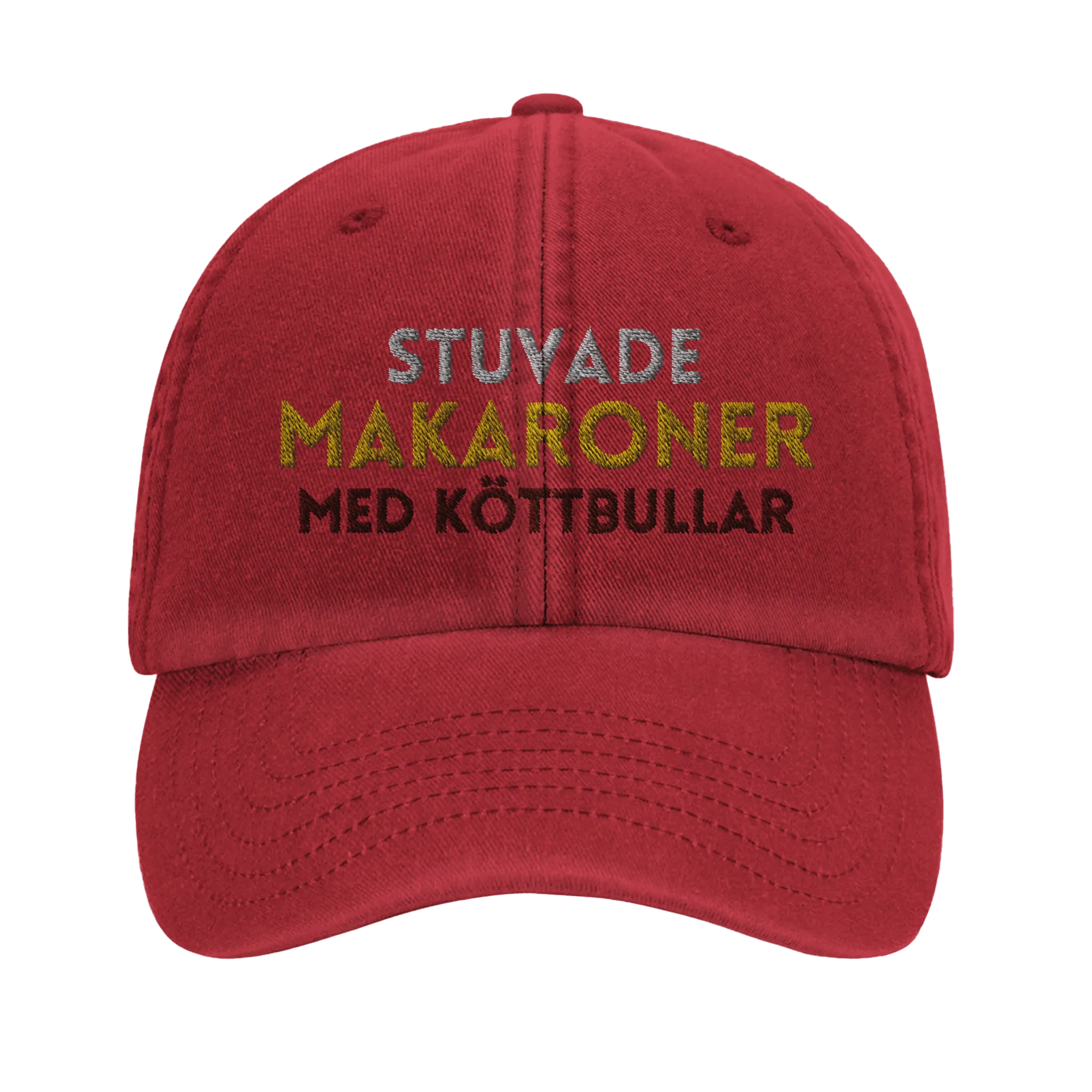 Stuvade makaroner med köttbullar - Vintagekeps