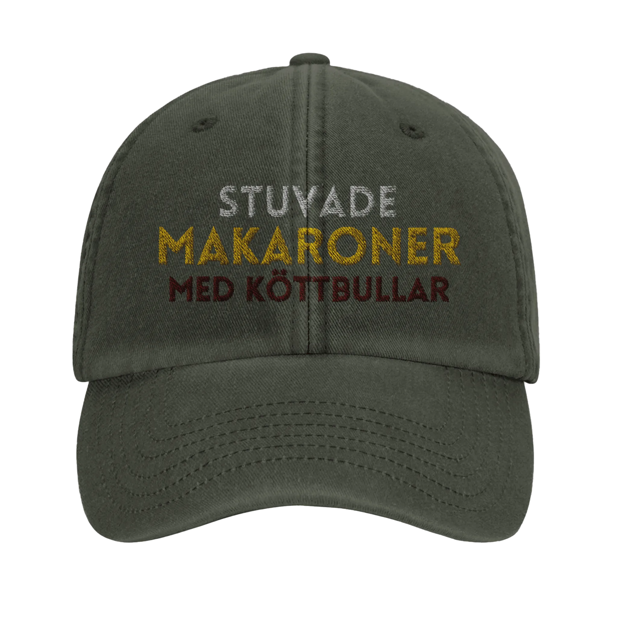 Stuvade makaroner med köttbullar - Vintagekeps