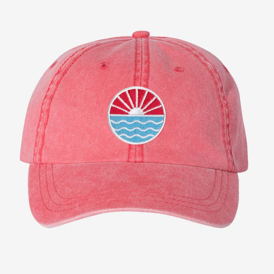 Sun Wave Unstructured Dad Hat