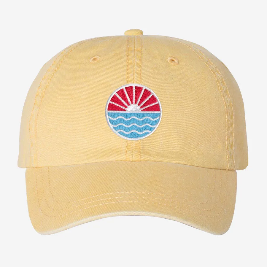 Sun Wave Unstructured Dad Hat