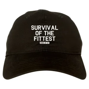 Survival Of The Fittest Mens Dad Hat Baseball Cap