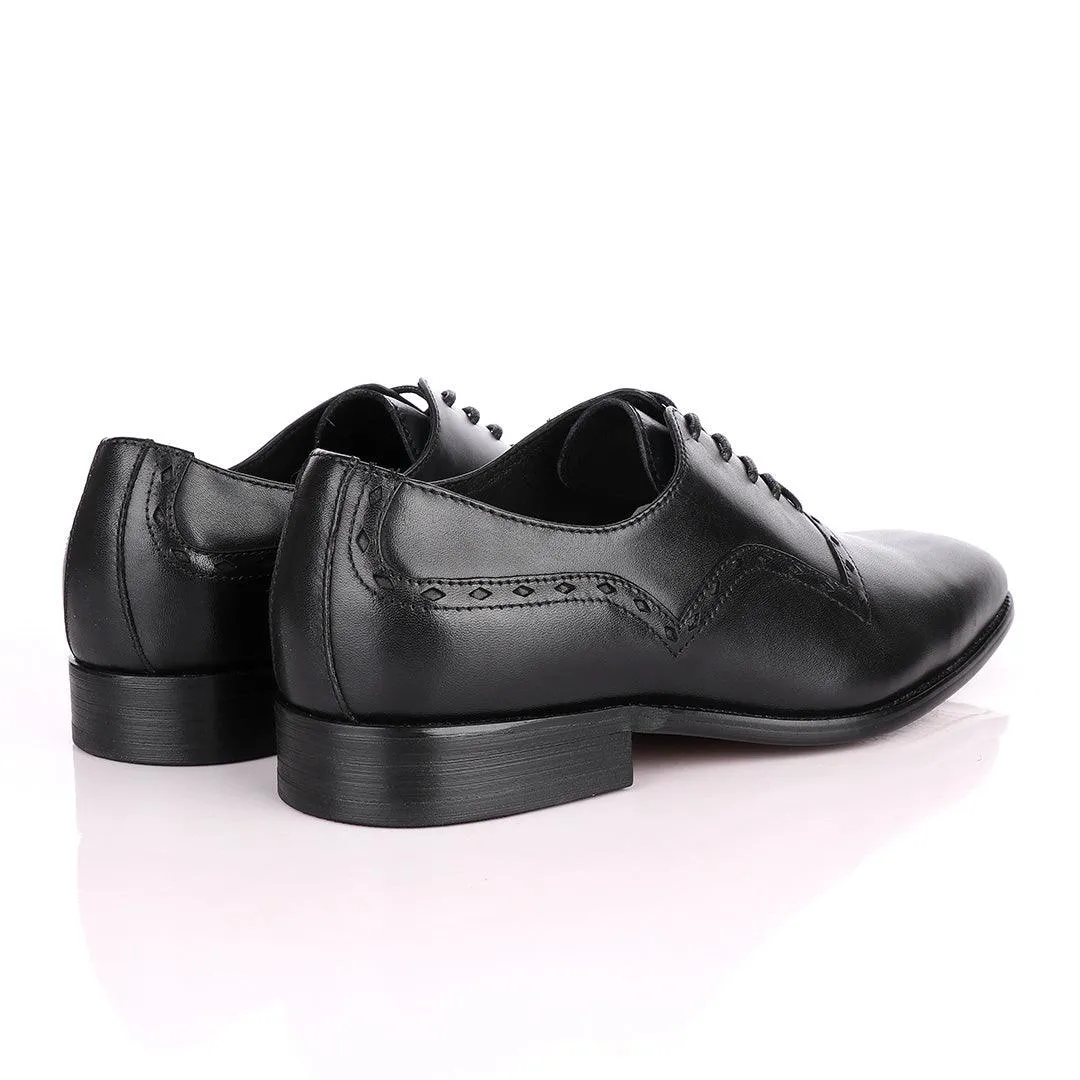 Terry Taylors Oxford Black Lace up Shoe