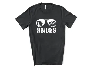 The Dad Abides T-Shirt - Black Heather