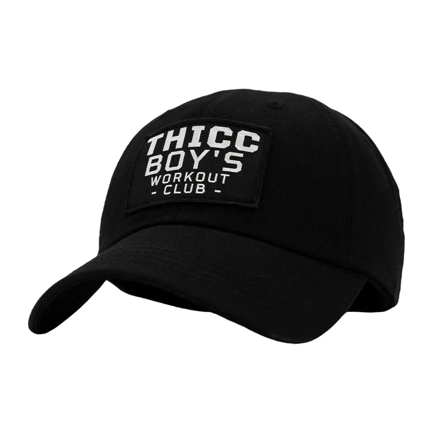 THICC BOYS Workout Club Patch Unstructured Dad Hat