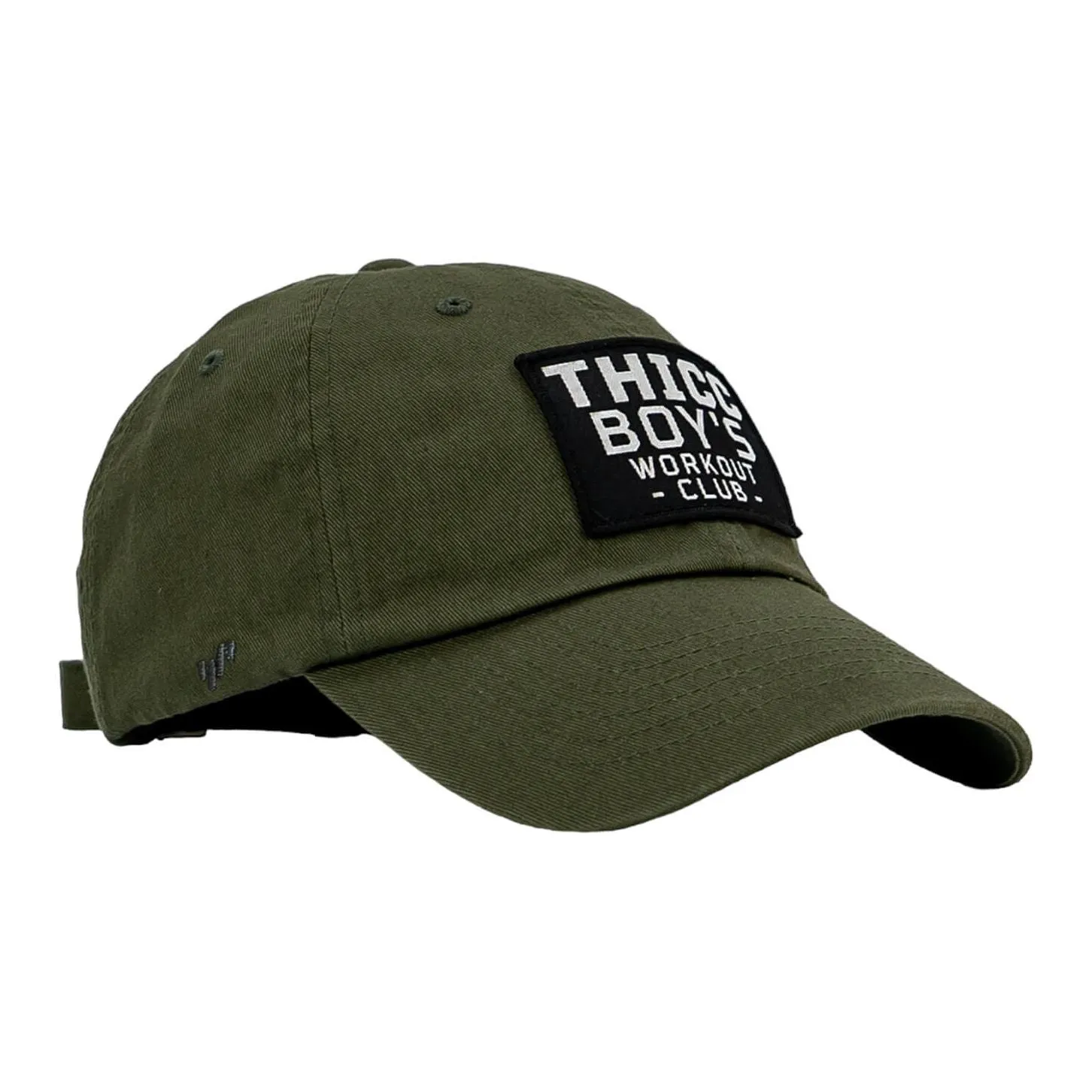 THICC BOYS Workout Club Patch Unstructured Dad Hat