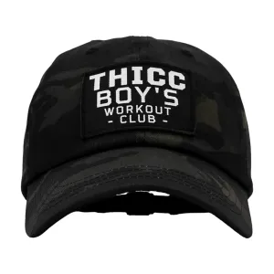 THICC BOYS Workout Club Patch Unstructured Dad Hat