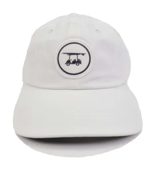 Twill Dad Cap - White