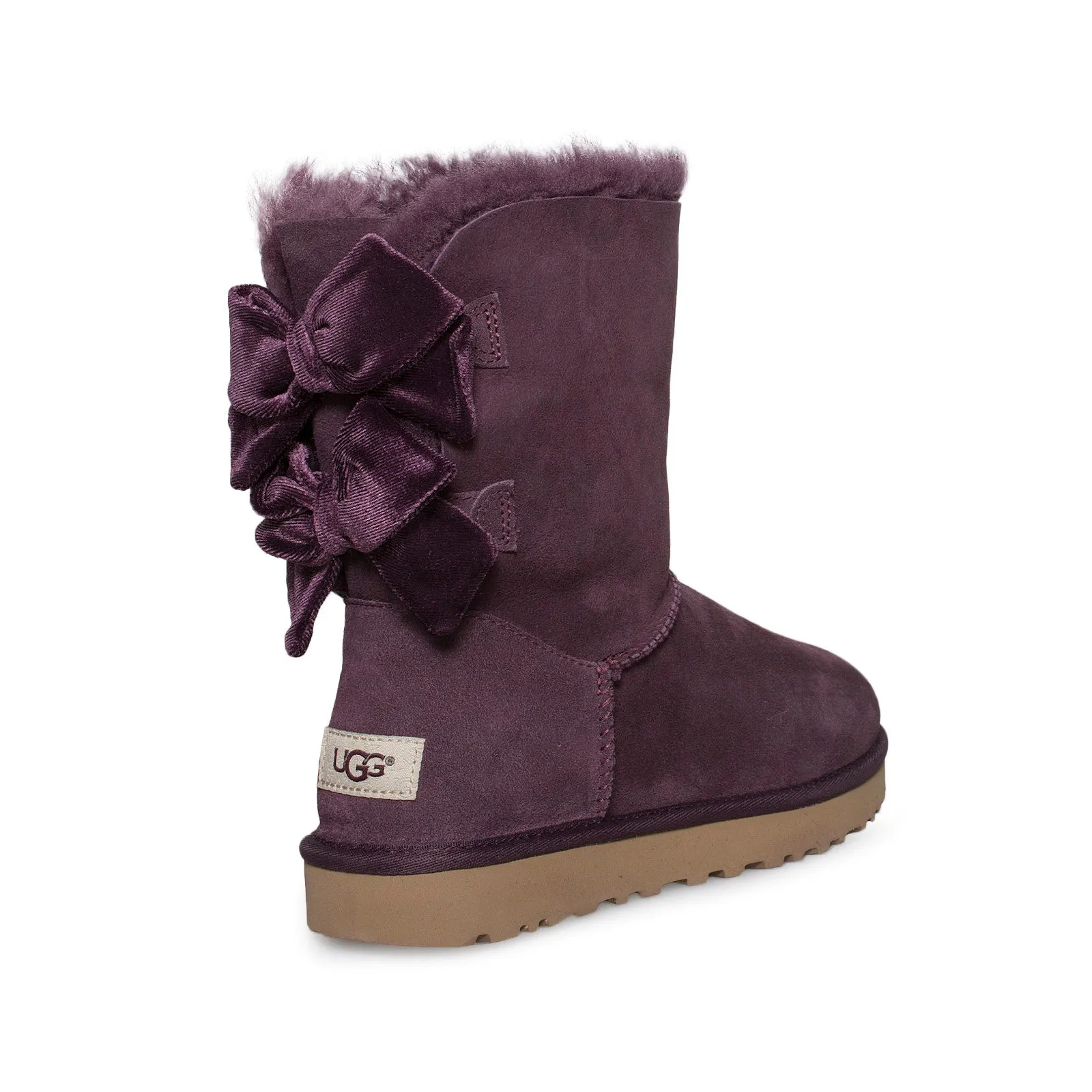 UGG Bailey bow II Velvet Ribbon Port Boots