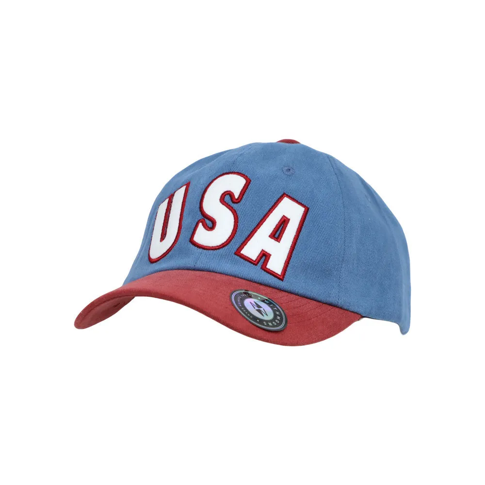 Unisex Baseball Cap USA Casual Dad Ball Hat Adjustable Strapback CR11436