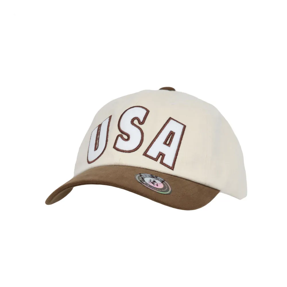 Unisex Baseball Cap USA Casual Dad Ball Hat Adjustable Strapback CR11436