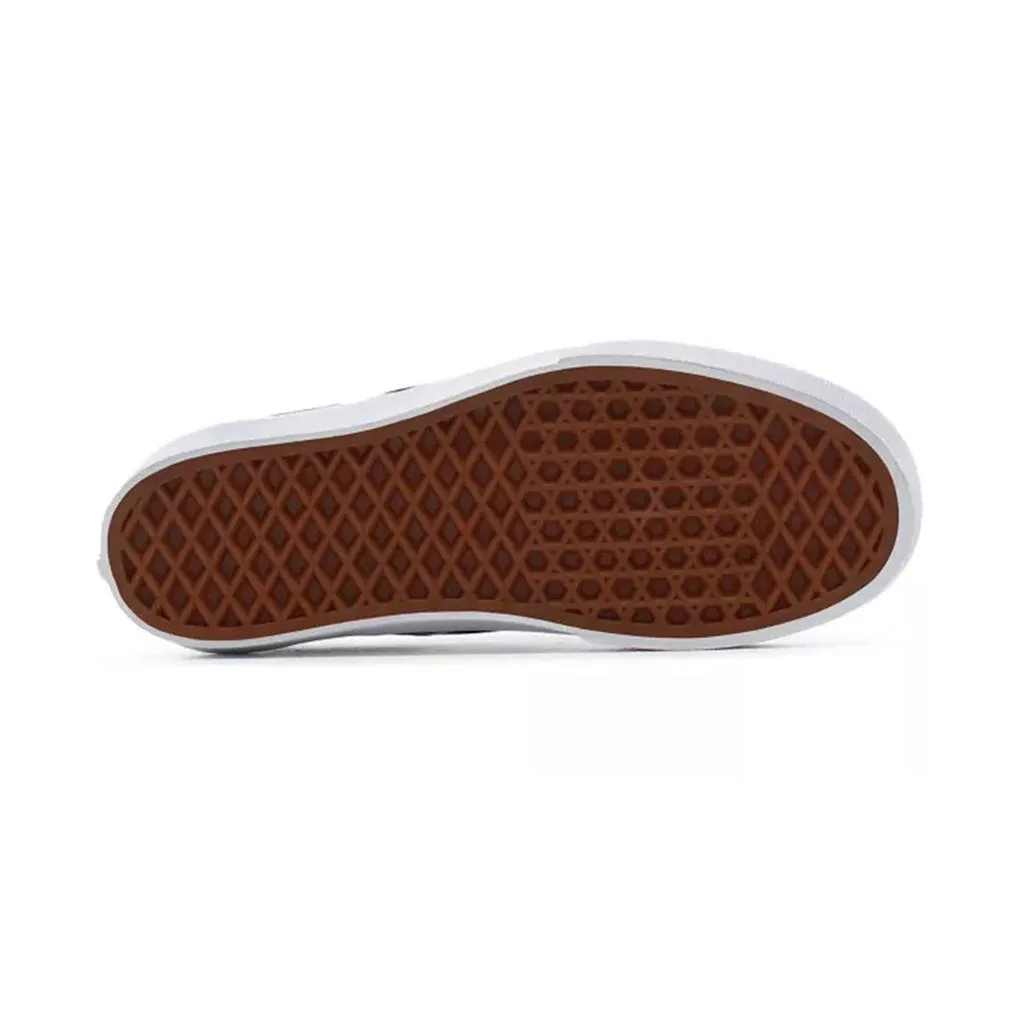 Vans Women's Classic Slip-On Platform - Suede Polka Dot